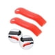 thumbnail image 3 of Greeniant 1 par de empuñaduras de palanca de freno de bicicleta, protectores de mango de absorción de impacto, funda extraíble ergonómica reutilizable Ciclismo Rojo Greeniant  HW4848-02, 3 of 6