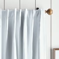 thumbnail image 3 of Martha Stewart Lido, 50"W x 84"L Backtab Blackout, White, Indoor Curtain, Set of 2, Linen, Cotton, Adult, 3 of 18