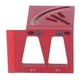 thumbnail image 3 of Regla De Medición De Múltiples ángulos 3D, Regla De Marcado De 45 Grados Transportador 3D, Transportador Cuadrado Multifuncional Para Carpintería Marcador De Línea De Regla De ángulo(Rojo), 3 of 8