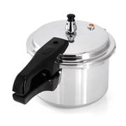 MegaChef 3 Quart Aluminum Stovetop Pressure Cooker, Induction Compatible