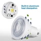 thumbnail image 2 of Foco de luz LED para decoración del hogar, lámpara de 3W, 220V, MR16, GU5.3, 3000k/6000k, 1/2/4/6/8/10 piezas, 2 of 4