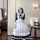 thumbnail image 2 of Vestido largo de sirvienta tradicional Vestido de sirvienta de manga larga Vestido de sirvienta Marioneta Uniforme de cosplay de mayordomo Vestido lindo, 2 of 5