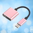 thumbnail image 3 of GAXIRE Type C Earphone Adapter Rose Gold 1Set 4.7x1.1x0.3In, 3 of 10