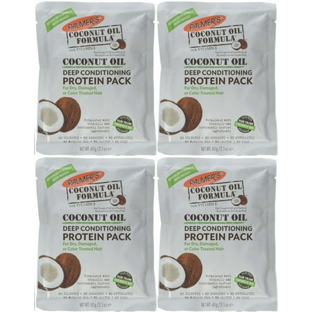 4 Pack Palmer S Coconut Oil Formula Deep Conditioning Protein Pack