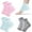 3 pairs of mixed colors, variant on 3 Pairs Moisturizing Gel Heel Socks - Breathable Toeless Socks for Cracked Heel Repair, Hydrates and Softens Dry, Cracked Feet, Daily Foot Care