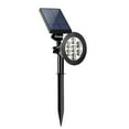 thumbnail image 1 of Lámpara de césped para exteriores de 7 LED con energía solar, luz de pico de tierra, luz sensible a la luz montada en la pared, 1 of 8