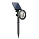thumbnail image 1 of Luz de punta de tierra para lámpara de césped al aire libre 7LEDs operada con energía solar yeacher luz al aire libre, 1 of 7