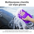 thumbnail image 7 of Kitchen Cleaning Brush,Microfiber Cleaning Tool Washing Brush Soft Sponge Pad Car Cleaning Tools Kit Washing Brush Window Glass Cleaning Glove Tool, 7 of 7
