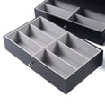 thumbnail image 5 of 24 Slots Eyeglass Sunglass Storage Box Glasses Display Box Holder Case Organizer, 5 of 5