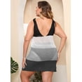 thumbnail image 2 of Uniexcosm Women's Plus Swimsuit Cover Up Beach Dress Bikini Coverup with straps, 2 of 6