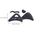 thumbnail image 2 of 6 Pair Toe Filler Inserts Soft Shoe Filler Heel Grip Liner Reusable Toe Plug Pads for Improving Shoe Fit Heel Protection Blister, 2 of 8