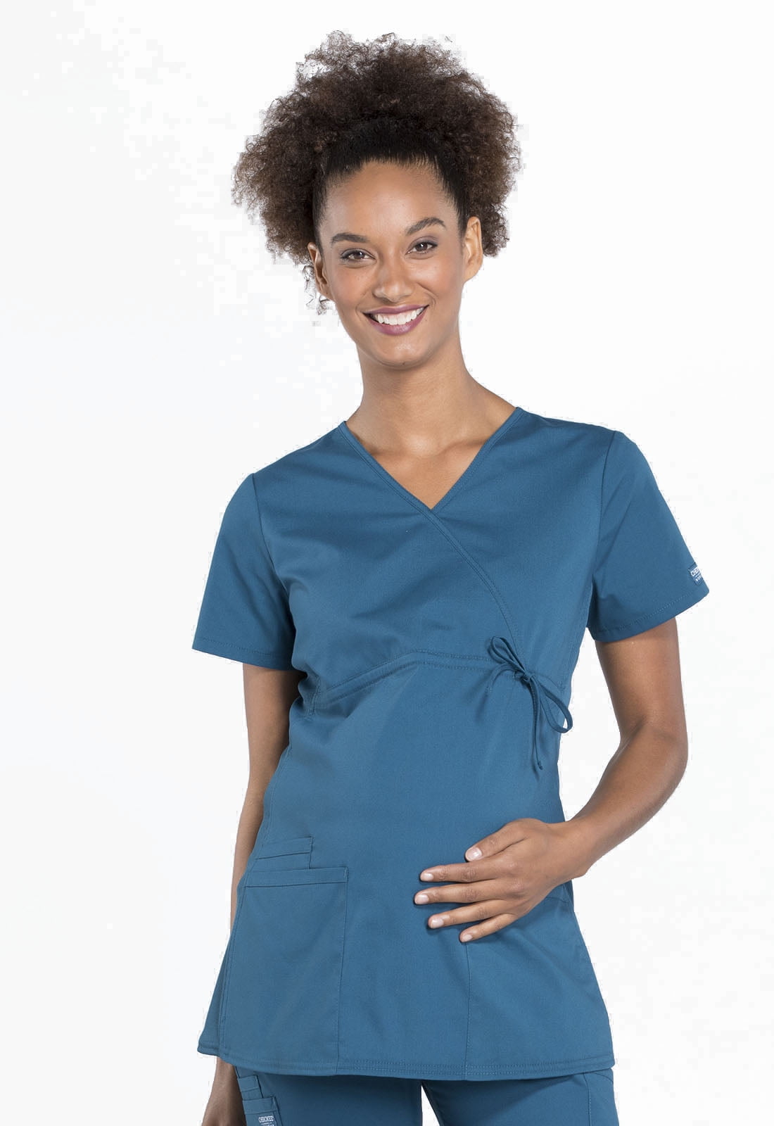 Cherokee Cherokee Workwear Professionals Maternity Scrubs Top for