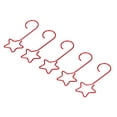 thumbnail image 1 of Ganchos en forma de S ganchos de adorno de Navidad de rendimiento decorativo de acero inoxidable en forma de estrella para el hogar ANGGREK Otros, 1 of 8