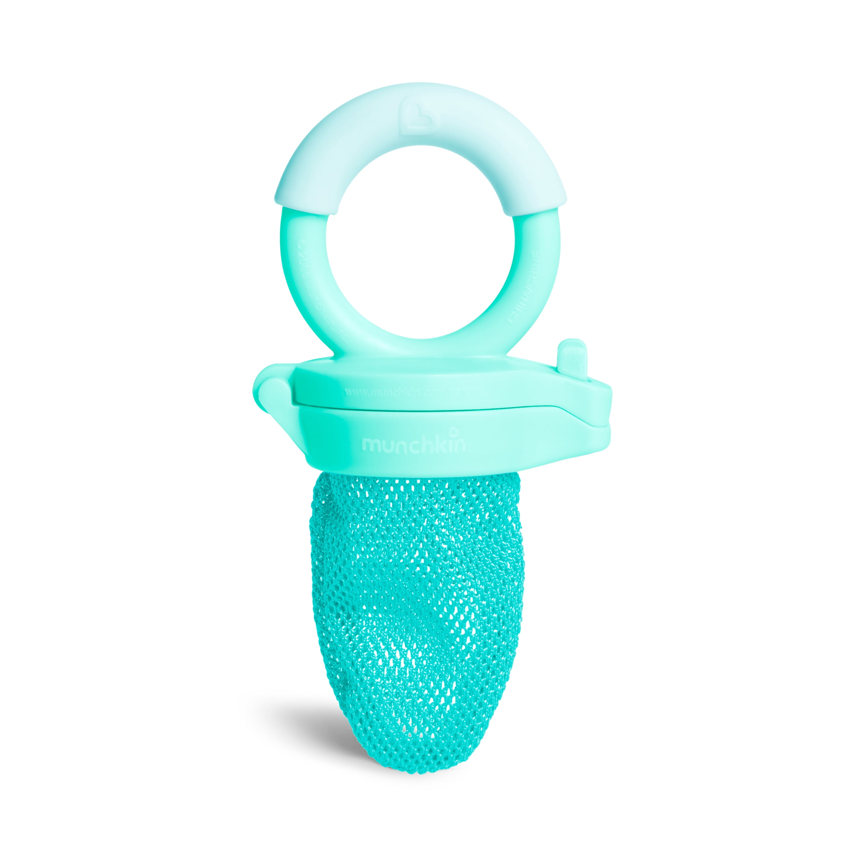 (3 pack) Munchkin Fresh Food Baby Feeder, Mint, Unisex, BPA-Free, 6+ Months