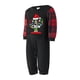 thumbnail image 3 of Conjuntos de pijamas familiares a juego Meihuid, pijamas navideños con estampado de ciervos y pantalones a cuadros, 3 of 8