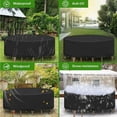 thumbnail image 4 of Cubierta para mesa de jardín redonda Cubierta para jardín exterior Impermeable Anti-UV Oxford Cubierta robusta Mesa y silla de jardín Ø230X100CM, 4 of 5
