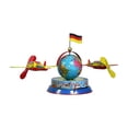 thumbnail image 2 of MERG German Collectible Tin Toy - Airplanes Circling Globe, 2 of 2