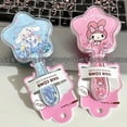 thumbnail image 2 of Peine masajeador para el cabello con forma de corazón de niña con dibujos animados de arenas movedizas de Sanrio, peine con cojín de aire, peine con bolsa de aire, peine conveniente para mujeres, 2 of 5