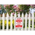 thumbnail image 4 of Warning We Reserve The Right To Refuse Service Sign, Walls Fence Posts And Door Visitor Notice Sign 8X12 Inch Metal Aluminum, 4 of 4