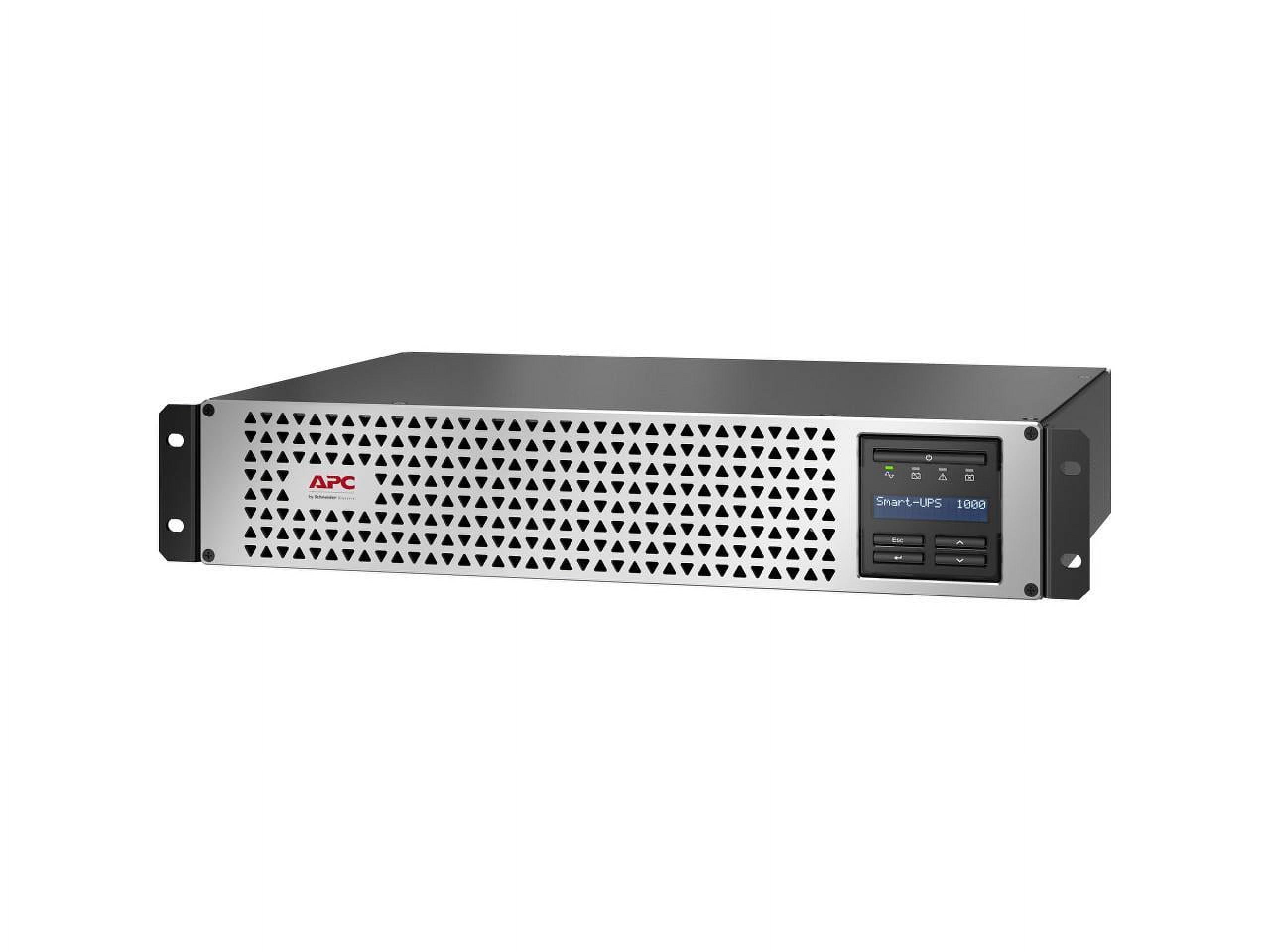 APC Smart-UPS Li-Ion 1000VA Short Depth with SmartConnect - UPS (rack-mountable) - AC 120 V - 800 Watt - 1000 VA - RS-232, USB - output connectors: 6 - 2U - black, silver