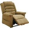 Quest Breeze Power Lift Full Lay-Out Chaise Recliner, Chestnut