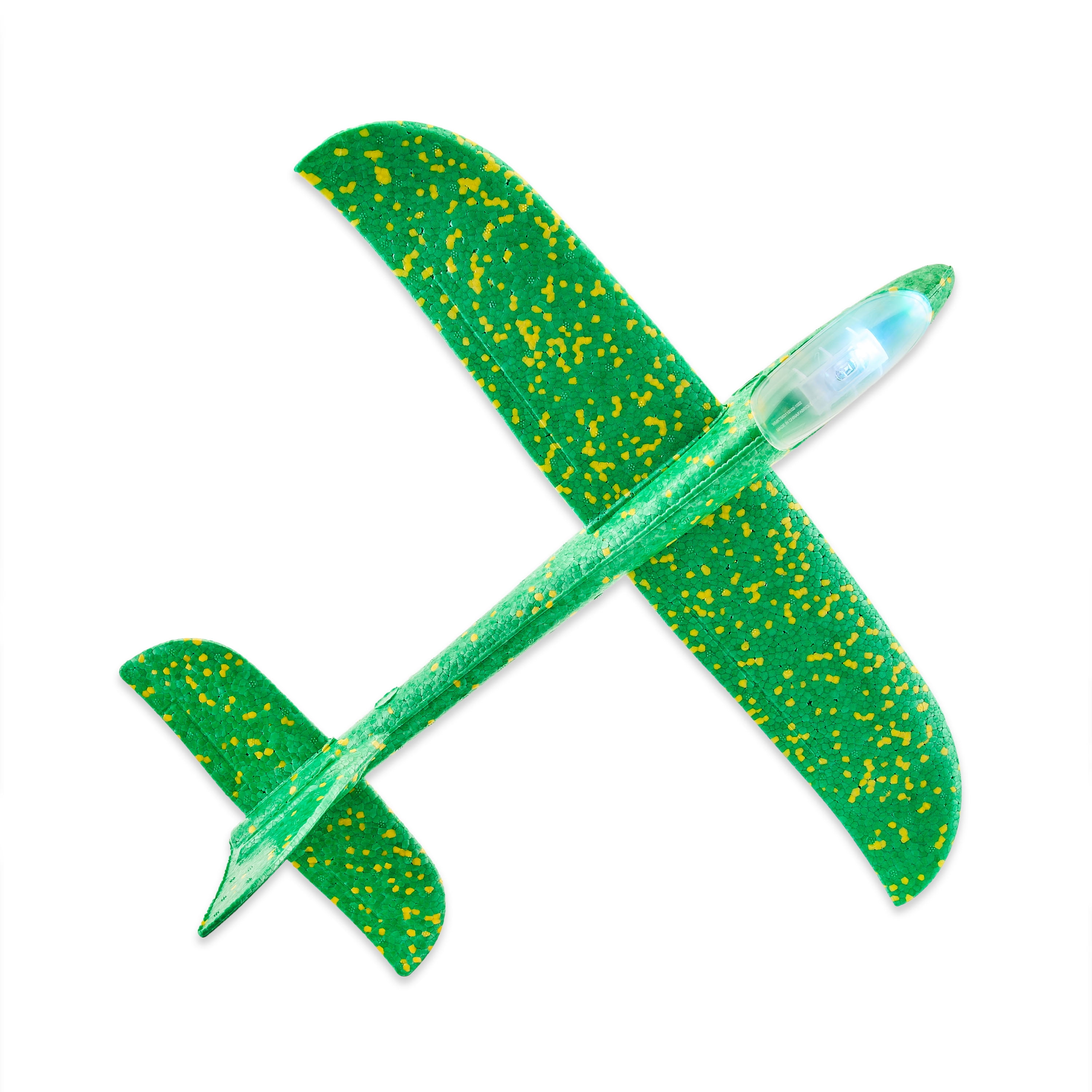 Way To Celebrate Easter Light-Up Foam Glider Plane, Green