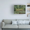 thumbnail image 2 of Trademark Fine Art Claude Monet The Japanese Footbridge 1899 Canvas Wall Art - 24x32, 2 of 5