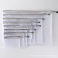 thumbnail image 1 of Bolsa de documentos transparente A4, bolsa de malla con cremallera, bolsa gruesa impermeable para tareas de estudiantes, bolsa para billetes A5, 1 of 3
