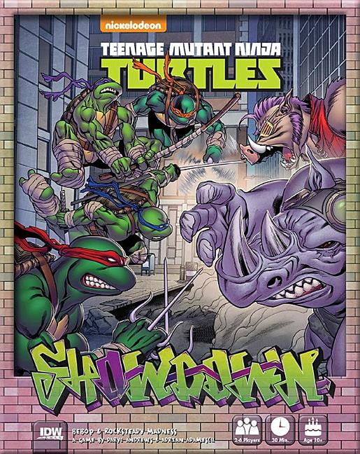 201 8+ Teenage Mutant Ninja Turtles Edition MONOPOLY MN096-345 Boys & Girls 