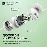 SOUNDPEATS Mini Pro ANC Wireless Earbuds Bluetooth Headphones in-Ear Stereo Earphones,White