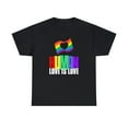 thumbnail image 3 of Human LGBTQ+ Pride Rainbow Flag Lesbian Gay Pride Ally Plus Size Shirts for Women, 3 of 8