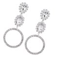 thumbnail image 2 of Minnieouse 1 par de pendientes colgantes, pendientes de gota estéticos, joyería de moda para boda, regalos personalizados, accesorios de plata Type3 NO3 Minnieouse AP010640-02, 2 of 6