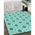 thumbnail image 2 of Ahgly Company Indoor Rectangle Patterned Mint Green Area Rugs, 2' x 3', 2 of 6