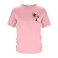 thumbnail image 4 of Tops para hombre, blusas y camisas de manga corta con cuello redondo para hombre, camisetas casuales con estampado de moda para hombre, blusa de manga corta, blusa de poliéster para hombre., 4 of 5