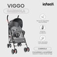 thumbnail image 2 of | Carriola para VIGGO - Gris | Carriola de Viaje - Carrito para | Cosas para s 6 Meses hasta 20 kg - Compacta y Plegable | Carriola con Toldo extensible y Arnés de Seguridad, 2 of 5