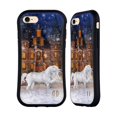 thumbnail image 1 of Head Case Designs Officially Licensed Simone Gatterwe Horses Christmas Time Hybrid Case Compatible with Apple iPhone 7 / 8 / SE 2020 & 2022, 1 of 7