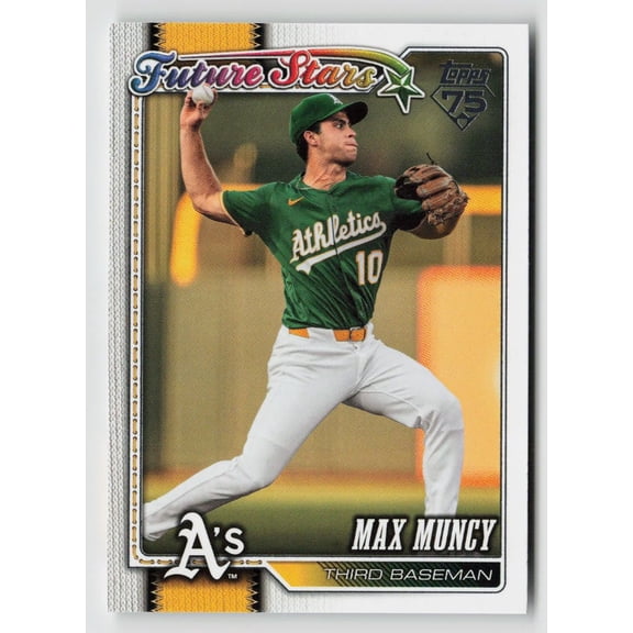 2026 Topps Series 2 Future Stars Max Muncy #626 Oakland Athletics Baseball Card Oakland Athletics MLB Baseball Trading Card