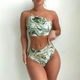 thumbnail image 2 of Conjunto de bikini de dos piezas con estampado de almohadilla en el pecho cómodo para mujer de Styleista OAVQHLG3B Store  lin121212, 2 of 4