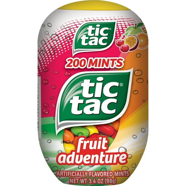 Tic Tac Fruit Adventure Mints, 200 ct, 3.4 oz