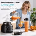 thumbnail image 2 of Licuadora HoninJoy 10-in-1 Procesador Professional 2 Litros 1300 Watts Molinillo con Vaso Deportivo, 2 of 10