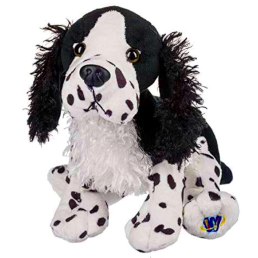 Black and white cheap springer spaniel stuffed animal