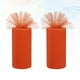 thumbnail image 5 of EeaseMX 2 rollos de tela de tul naranja para bodas, fiestas, lazos, banquetes, manualidades, decoración., 5 of 7
