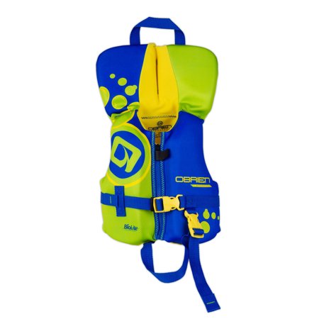 O'Brien Baby Infant Safe Comfortable Life Jacket Vest, 30 Pounds or Less, Blue