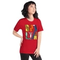 thumbnail image 3 of Brooklyn NYC Unisex t-shirt (Red, 4XL), 3 of 5