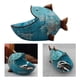 thumbnail image 4 of Bandeja de almacenamiento con esculturas de peces nórdicos, artículos de arte, estatuas, decoración para el hogar y la oficina. Azul, 4 of 9