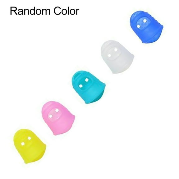 Taolixe 5Pcs Fingertip Breathable Elastic Silicone Strong Construction Finger Cover for Kids _Clearance Finger Protectors