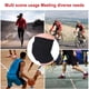 thumbnail image 3 of 1 par de rodilleras deportivas transpirables rodilleras antideslizantes plegables para deportes al aire libre Hugtrwg Para estrenar, 3 of 9