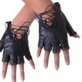 thumbnail image 1 of WEAIXIMIUNG Women's Hats Half Finger Gloves Ladies Driving Sports Non Fingerless Lace Design Riding and Dancing, 1 of 8