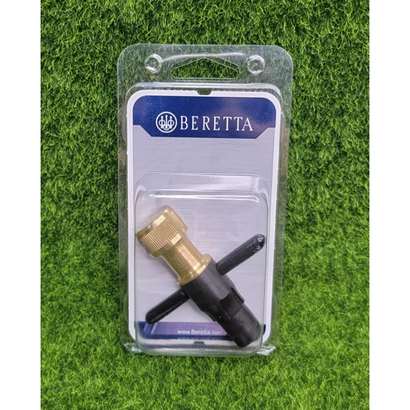 Beretta Choke Tube Wrenchw/ Brass Thread Chaser, 12Gauge, Black