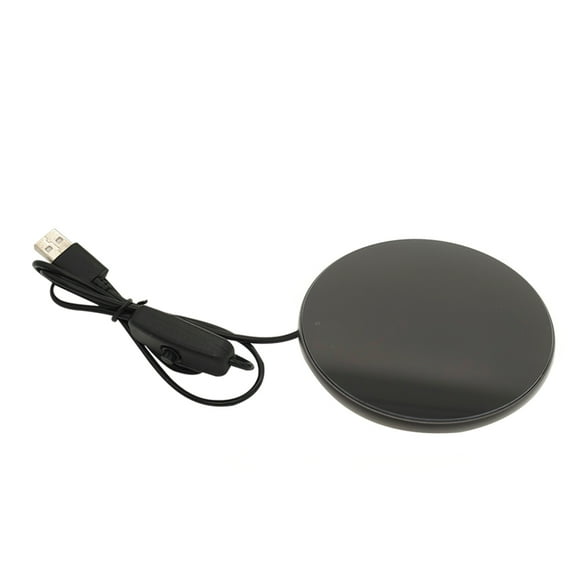 USB Cup Mug Warmer With Indicator Light and Switch USB Cup Heater for Office